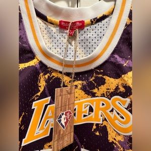 Mitchell & Ness brand. Lakers jersey Johnson 32